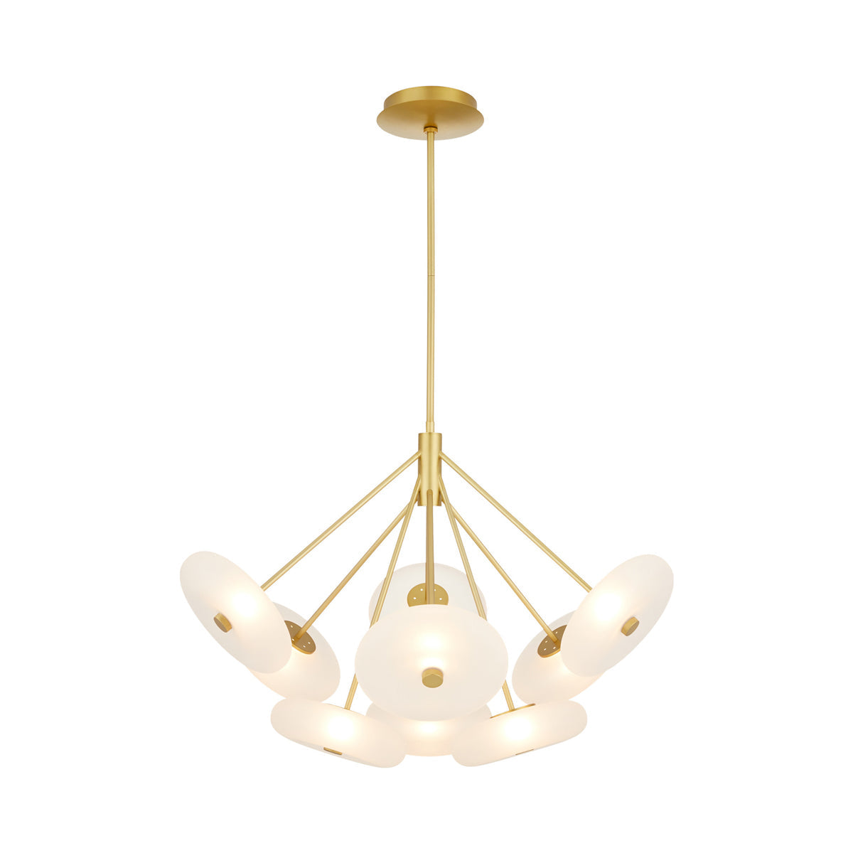 Helios LED Chandelier in Detail.