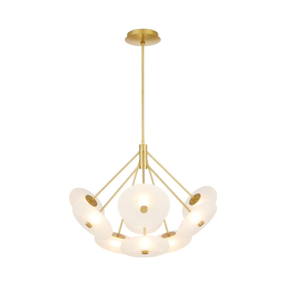 Helios LED Chandelier in Detail.