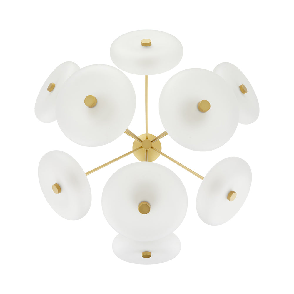 Helios LED Chandelier in Detail.
