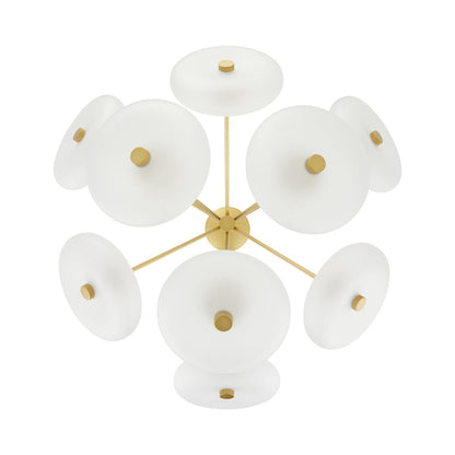 Helios LED Chandelier in Detail.