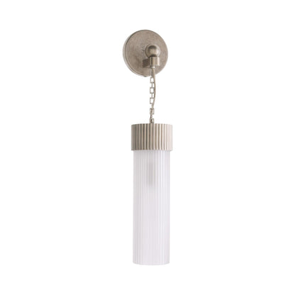 Jayce Bath Vanity Light in Vintage Silver Steel.