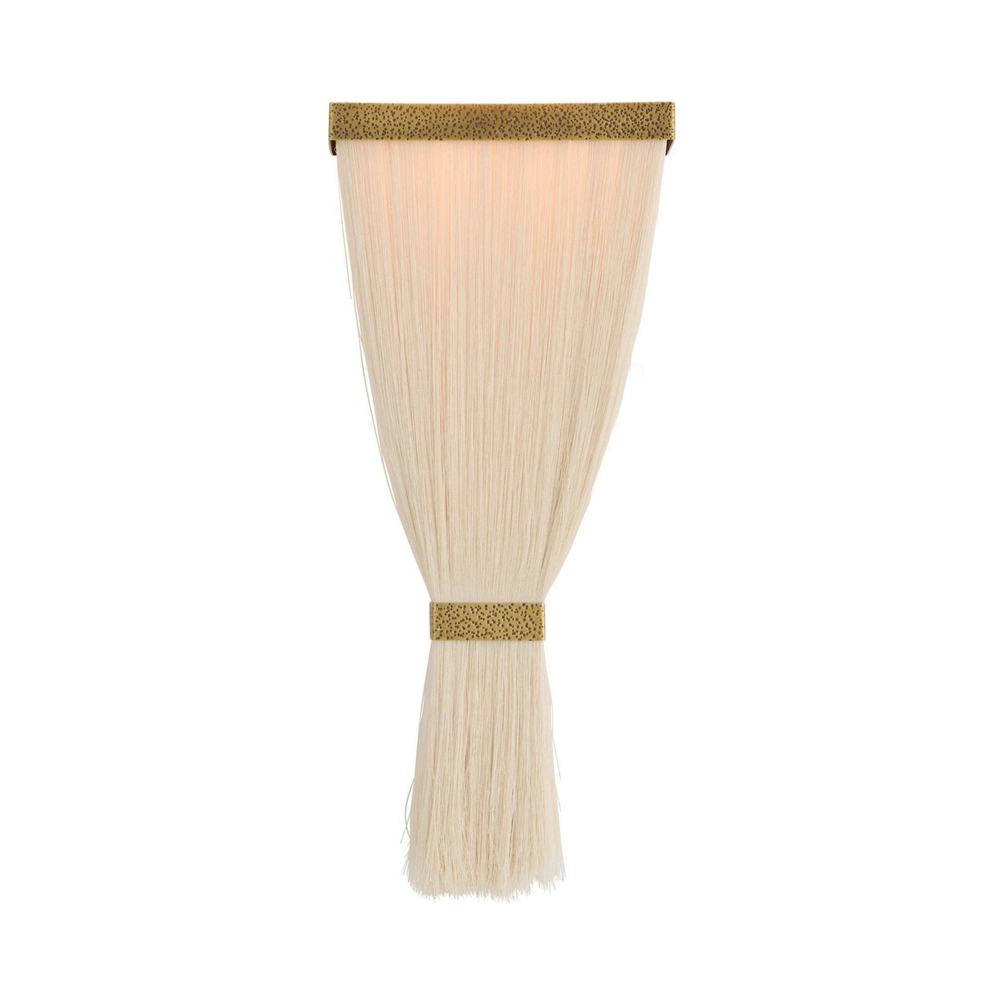 Jenessa LED Wall Light in Ivory.