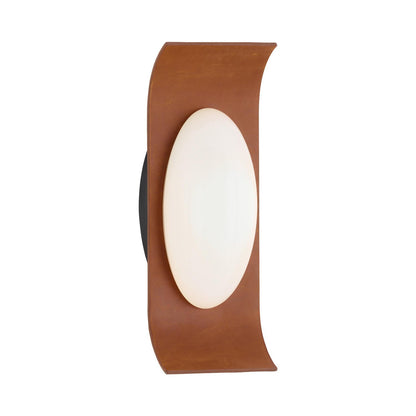 Jeter LED Wall Light in Brandy.