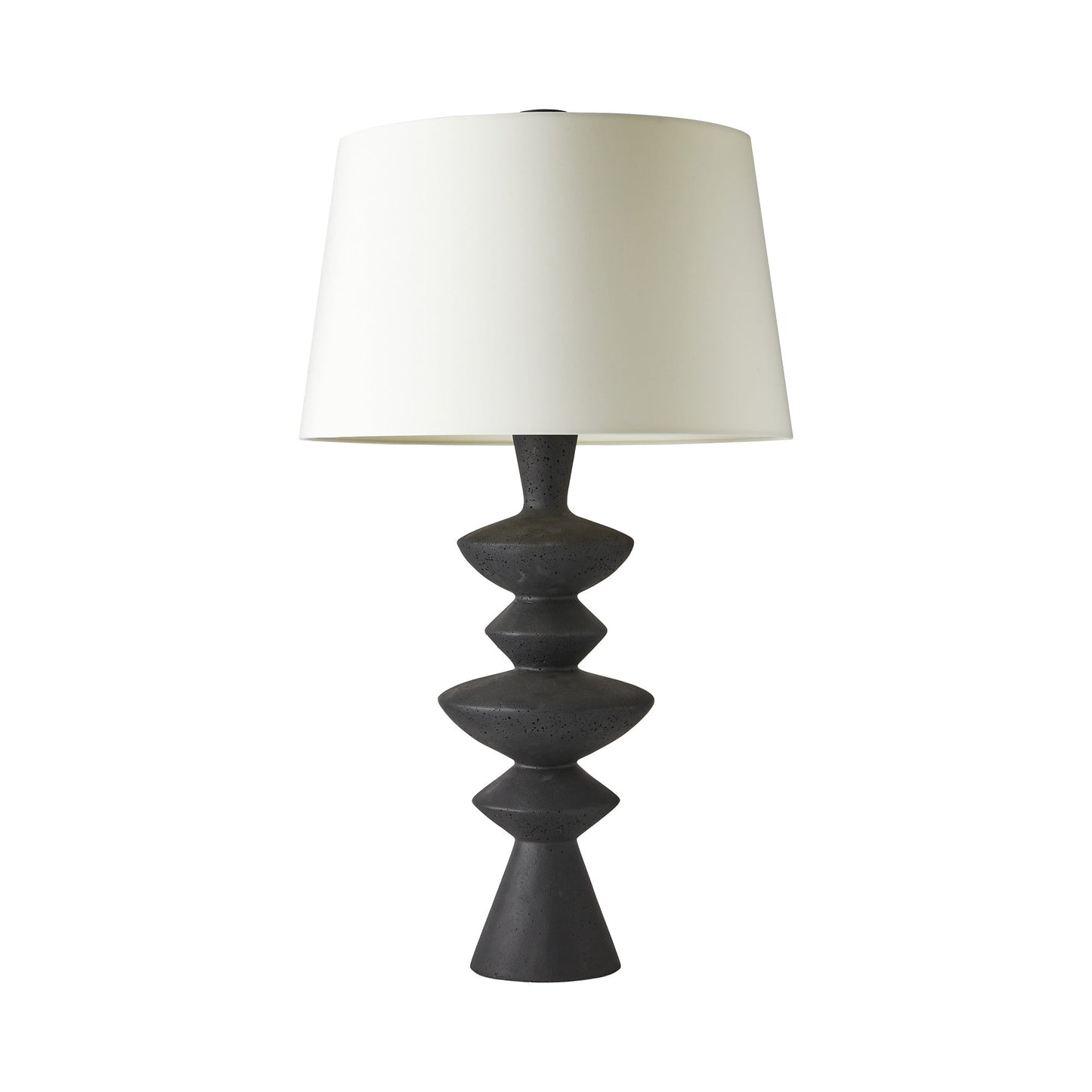 Jillian Table Lamp in Charcoal.