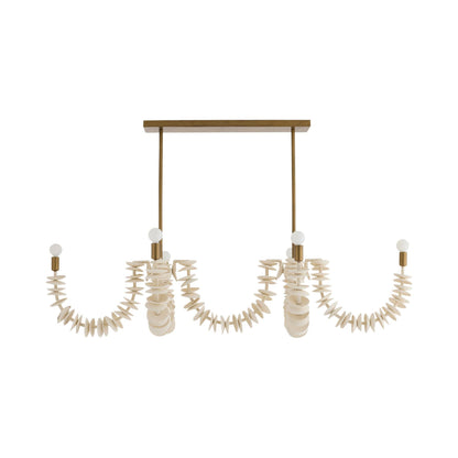 Kalama Linear Chandelier in Detail.