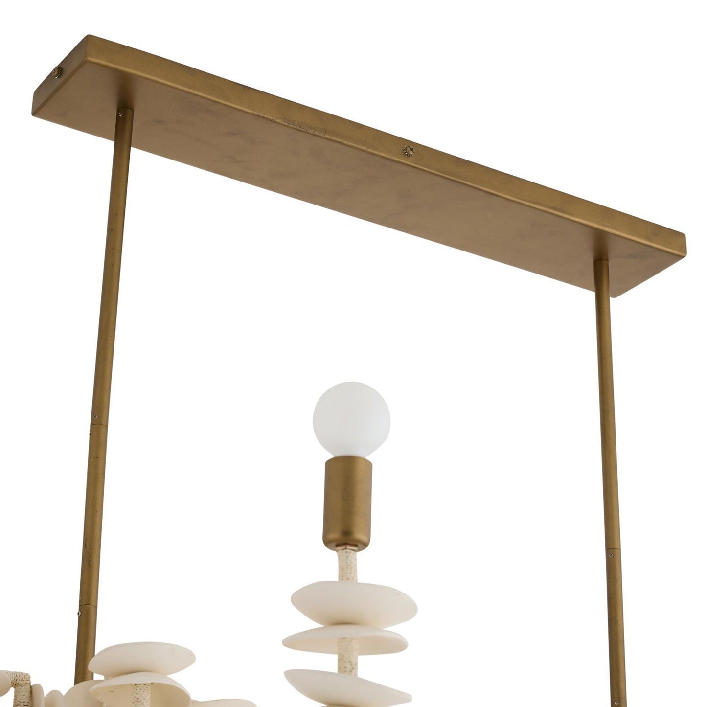 Kalama Linear Chandelier in Detail.