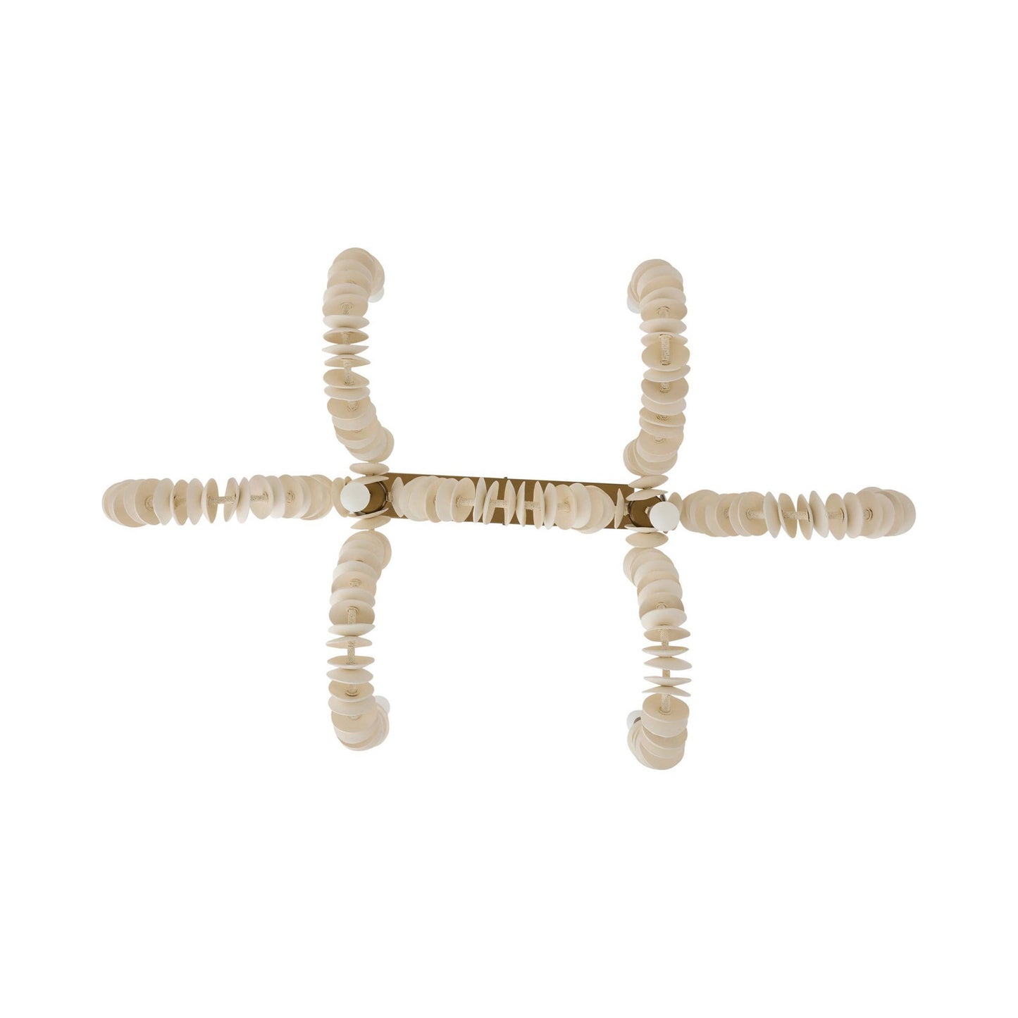 Kalama Linear Chandelier in Detail.