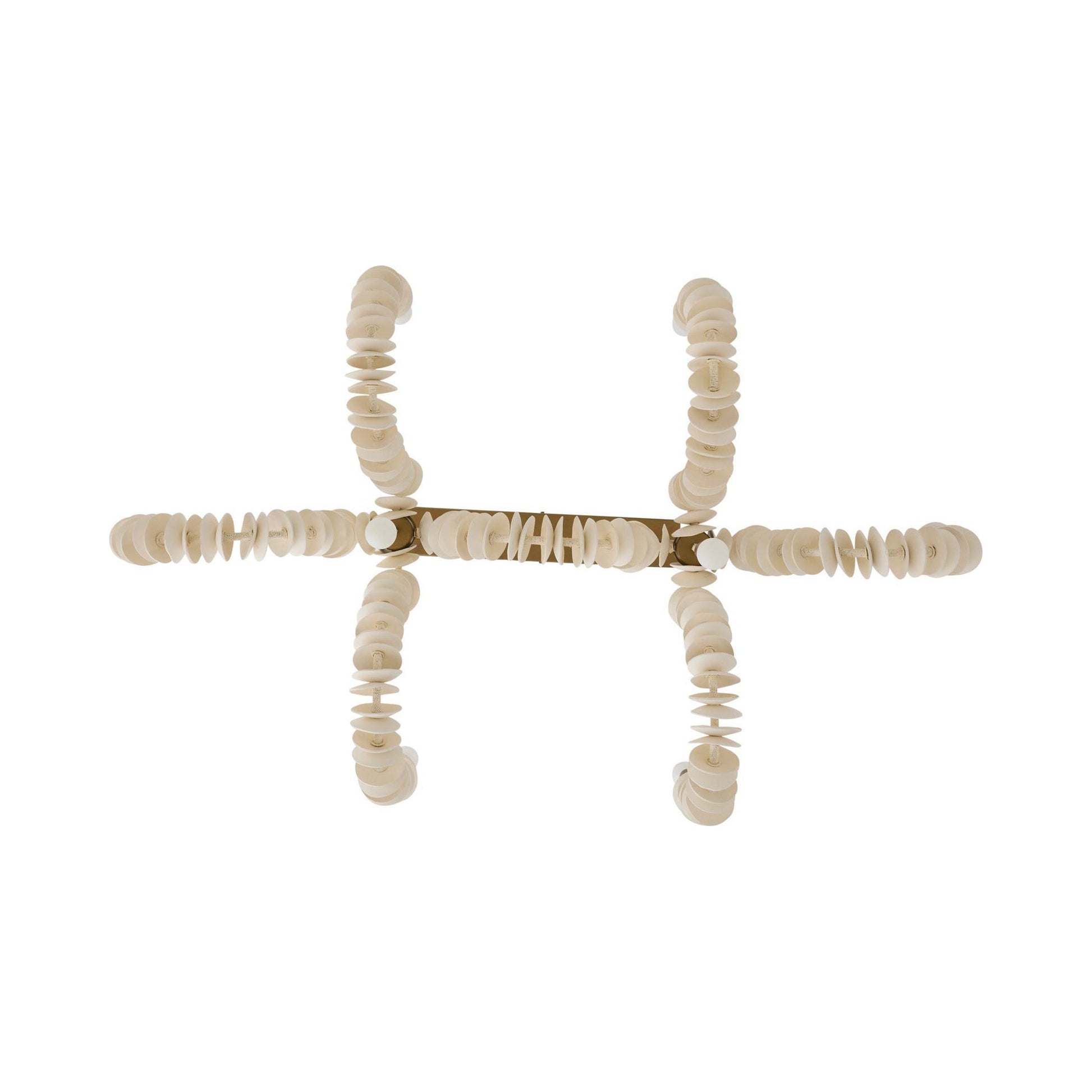 Kalama Linear Chandelier in Detail.