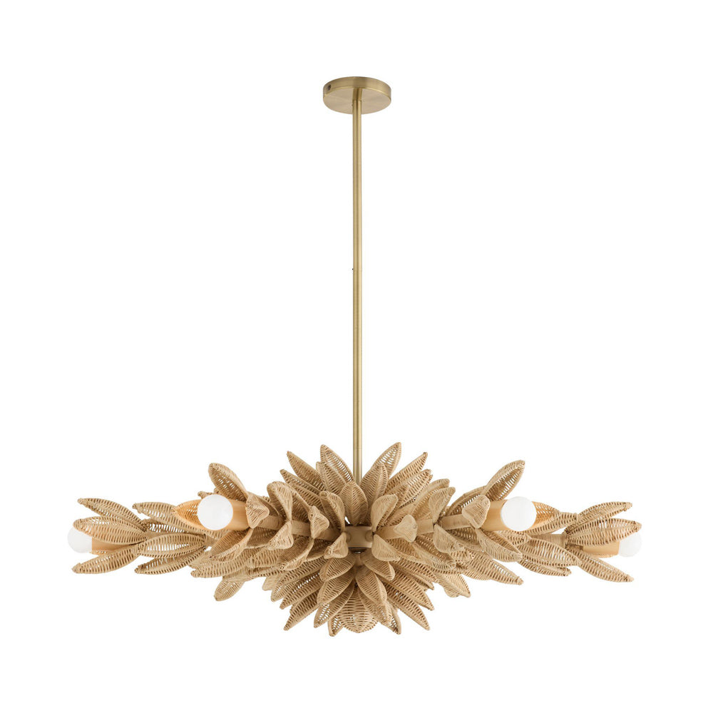 Kasai Semi Flush Mount Ceiling Light in Detail.