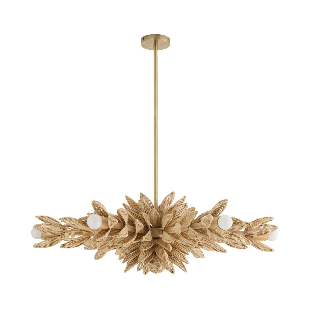 Kasai Semi Flush Mount Ceiling Light in Detail.