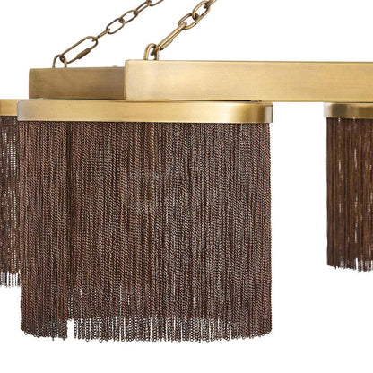 Langston Chandelier in Detail.