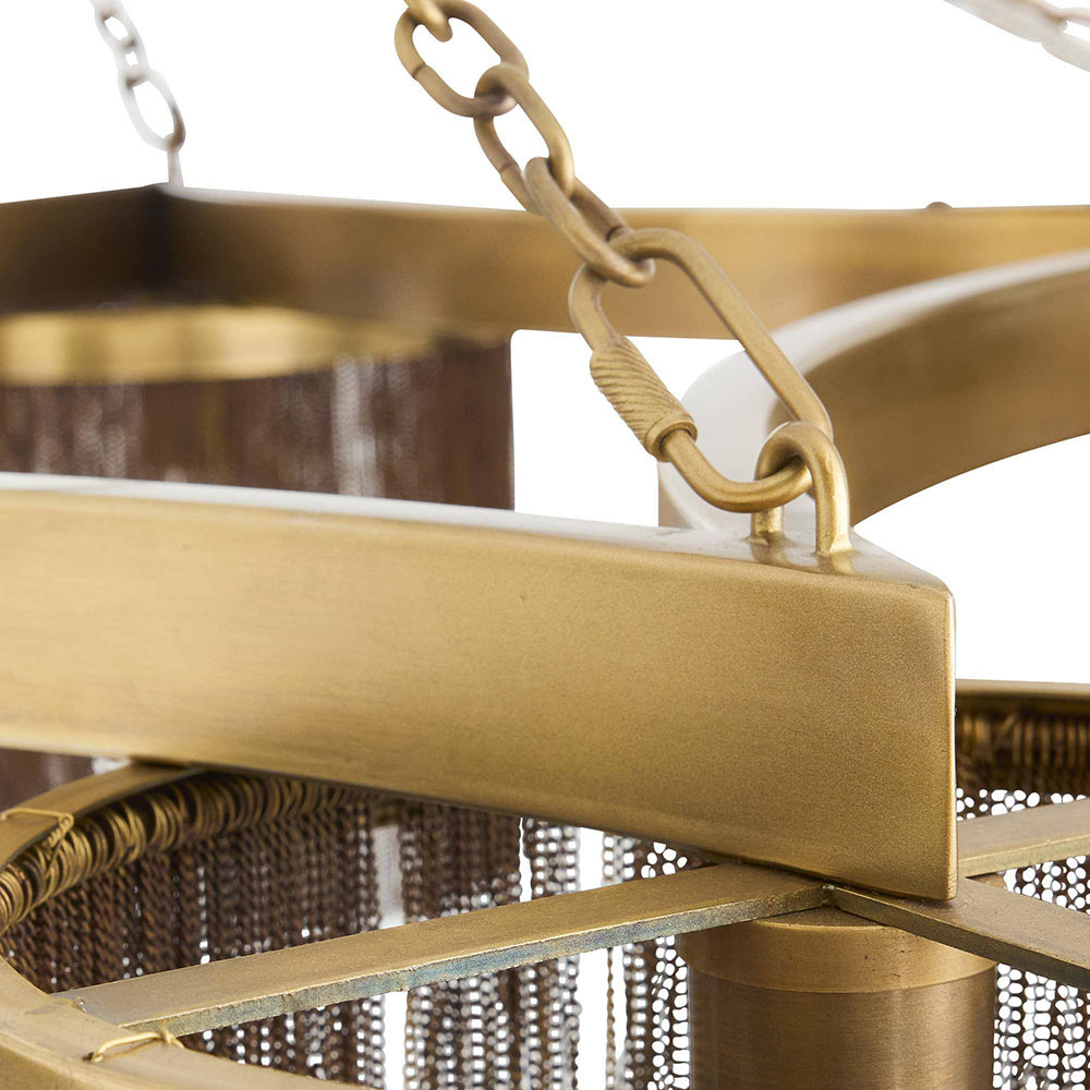 Langston Chandelier in Detail.