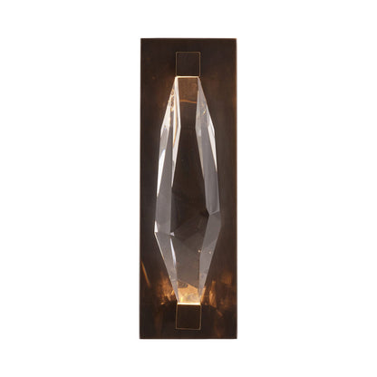 Maisie LED Wall Light in English Bronze.