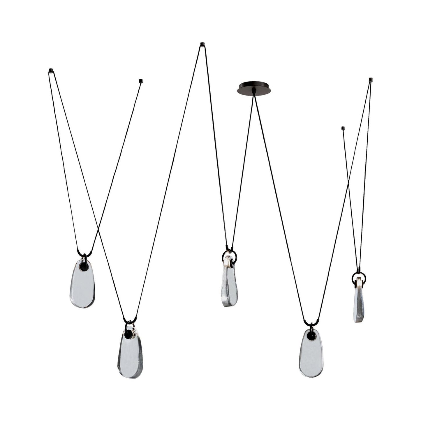 Melt LED Chandelier in Detail.