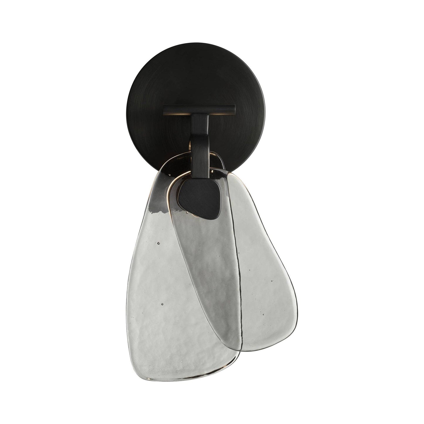Melt LED Wall Light in English Bronze.
