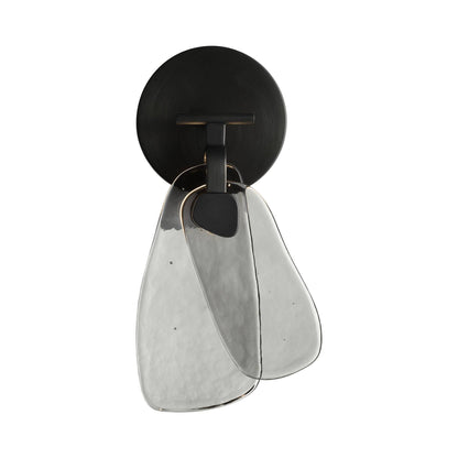Melt LED Wall Light in English Bronze.