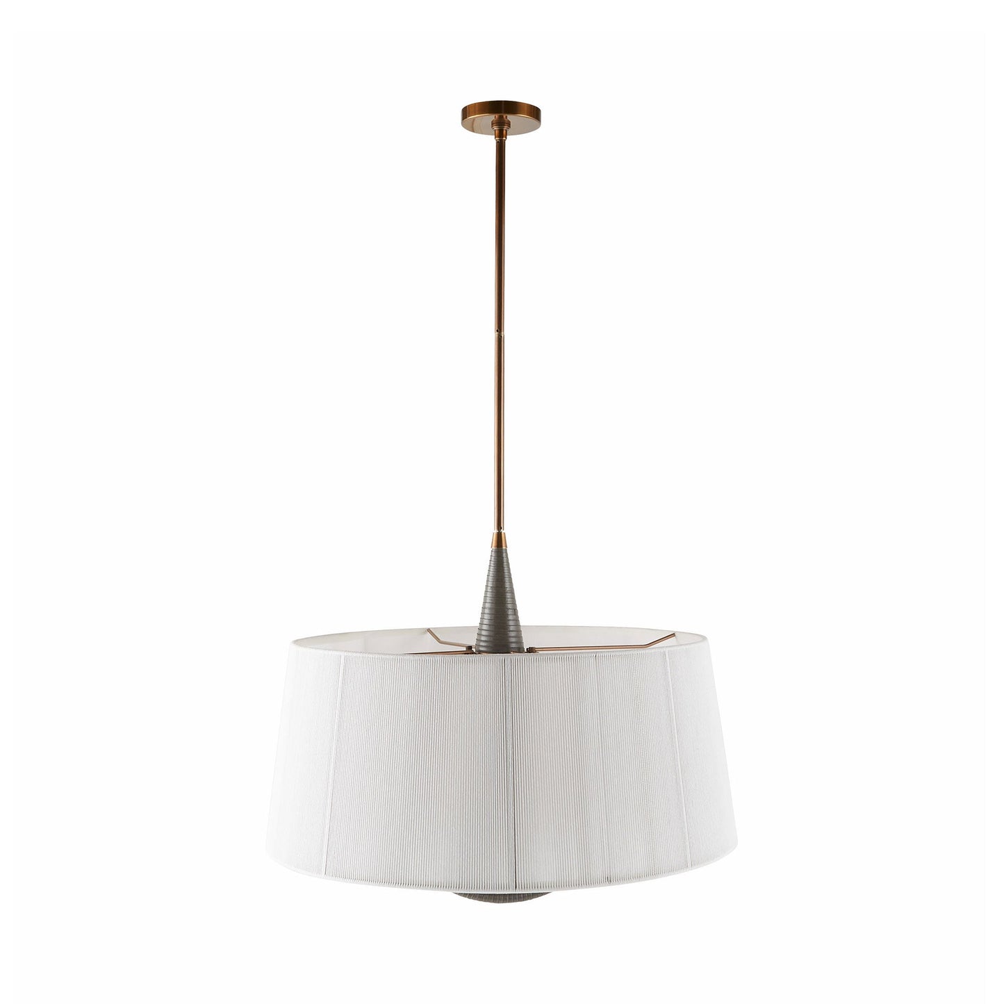 Middlebury Pendant Light in White.