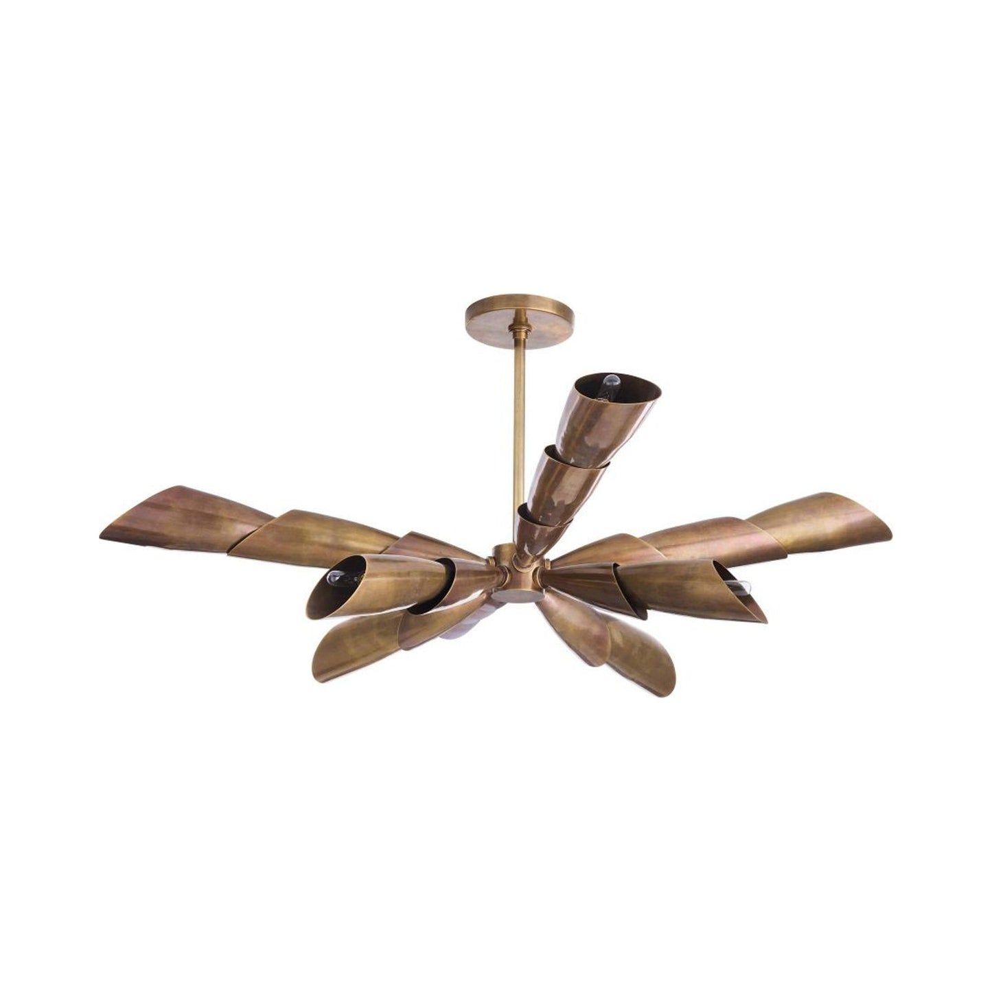 Morgan Semi Flush Mount Ceiling Light in Detail.