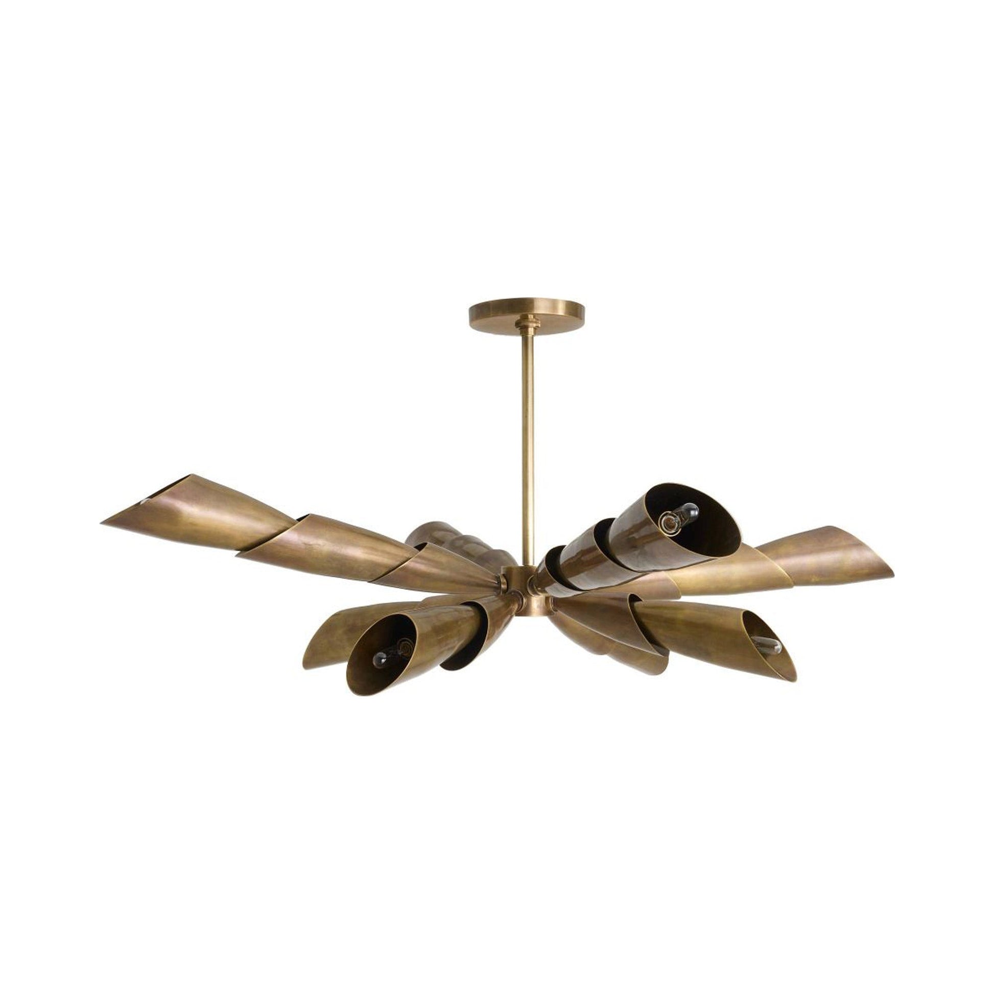 Morgan Semi Flush Mount Ceiling Light in Detail.