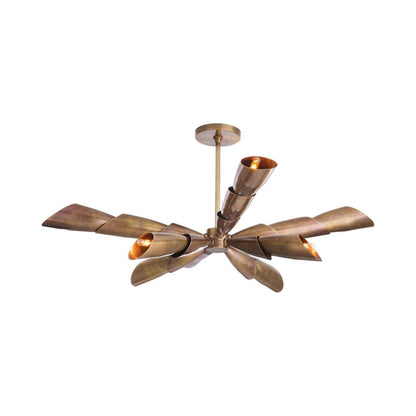 Morgan Semi Flush Mount Ceiling Light in Detail.