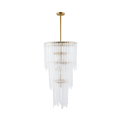 Raine Chandelier in Clear Seedy.