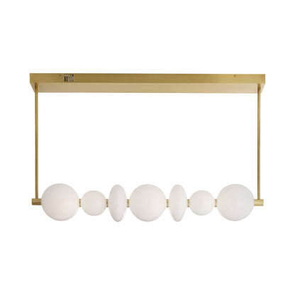 Raphael LED Chandelier in Opal.