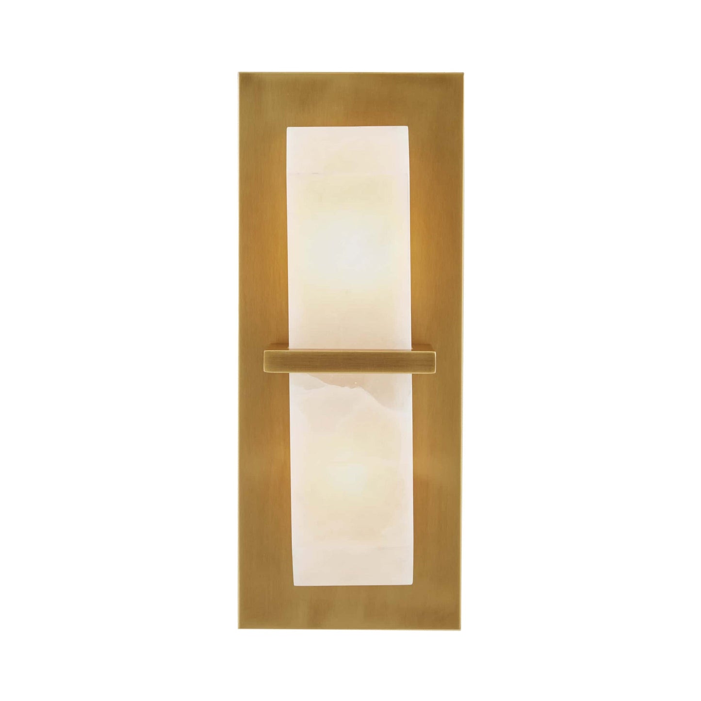 Redmond Wall Light in Antique Brass.