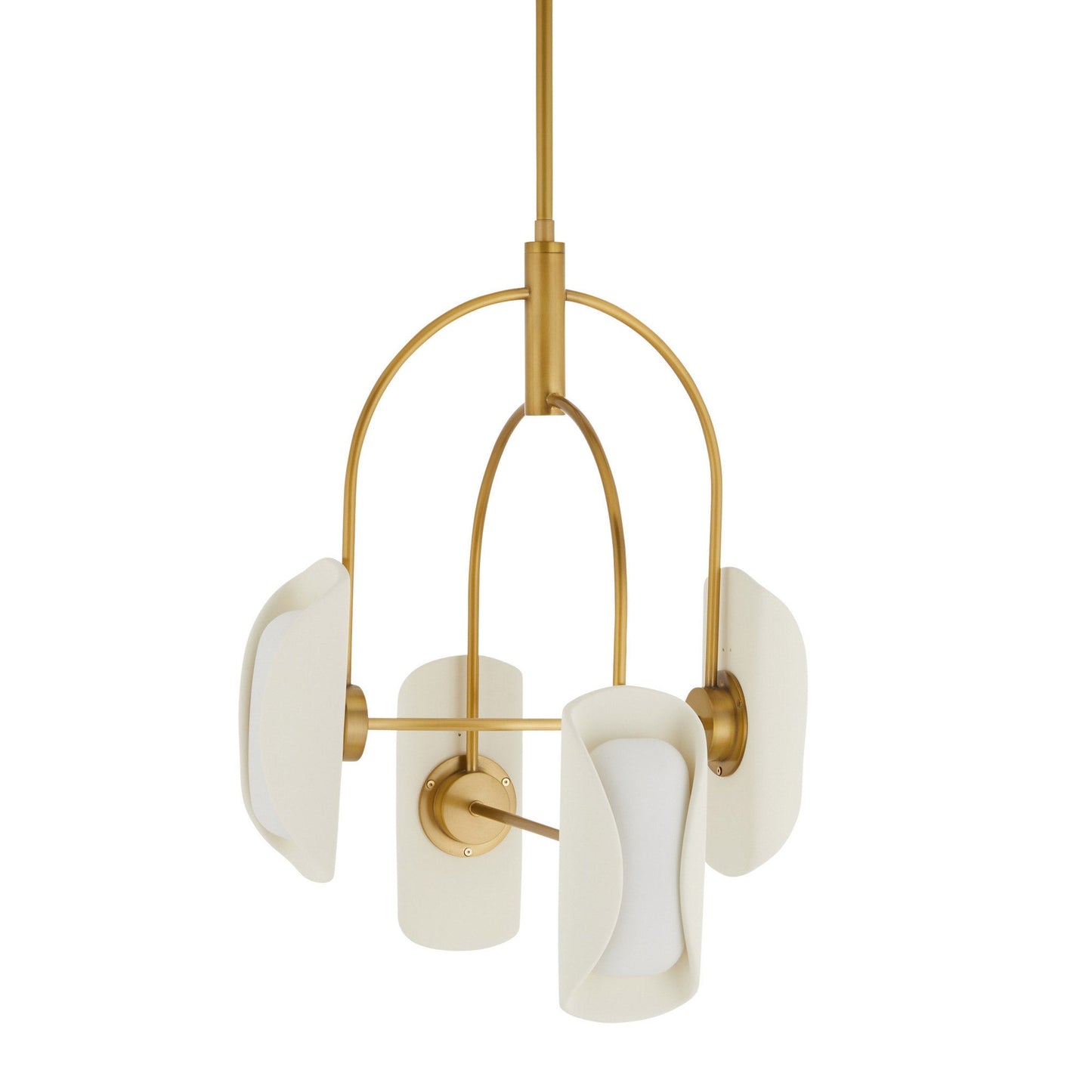 Roll LED Chandelier in Detail.