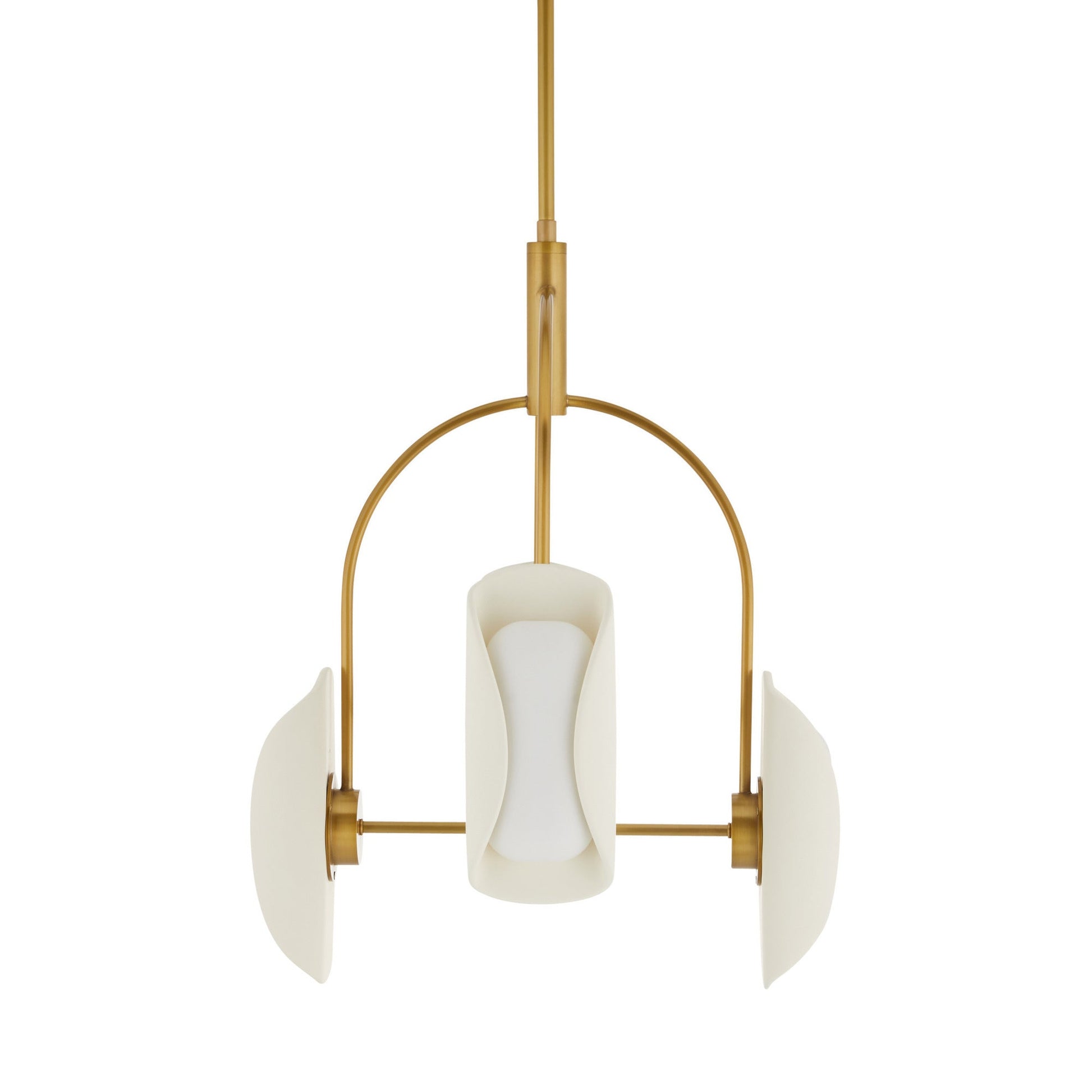 Roll LED Chandelier in Detail.