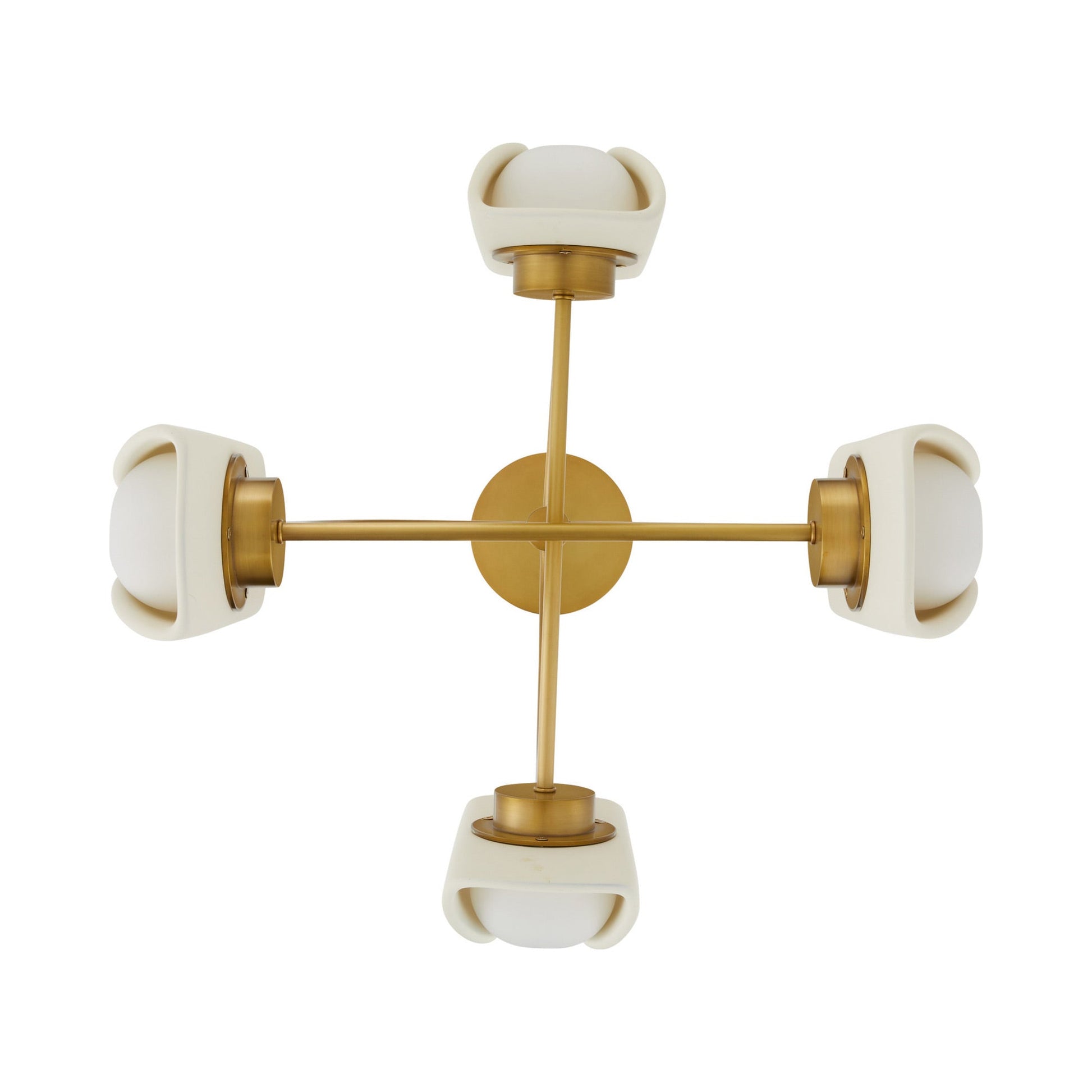 Roll LED Chandelier in Detail.