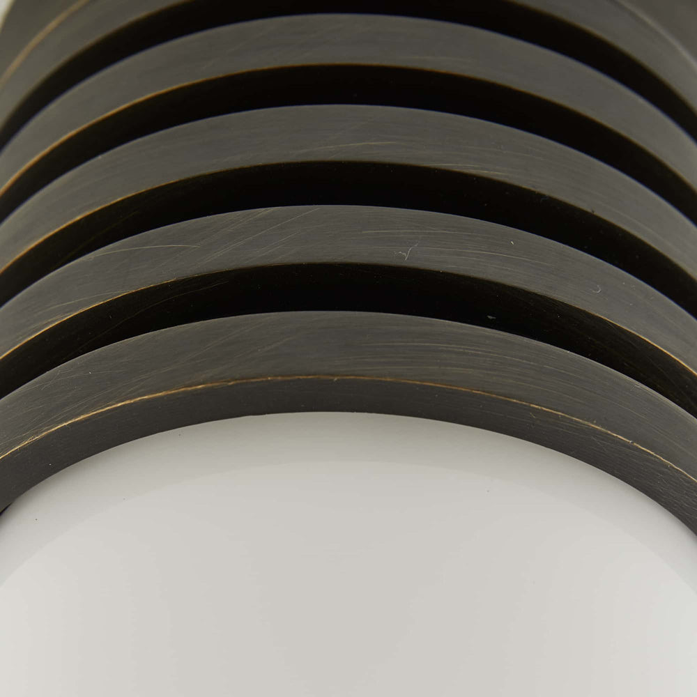 Rune Flush Mount Ceiling Light in Detail.