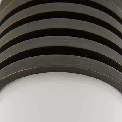 Rune Flush Mount Ceiling Light in Detail.