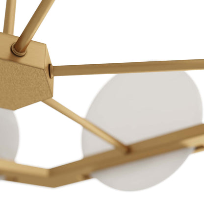 Savion LED Chandelier in Detail.