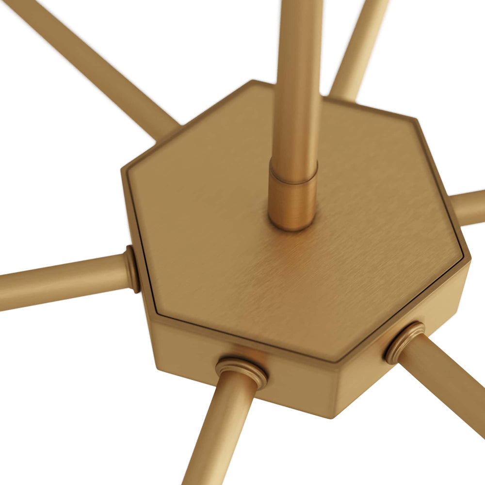 Savion LED Chandelier in Detail.