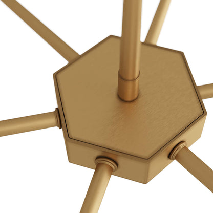 Savion LED Chandelier in Detail.