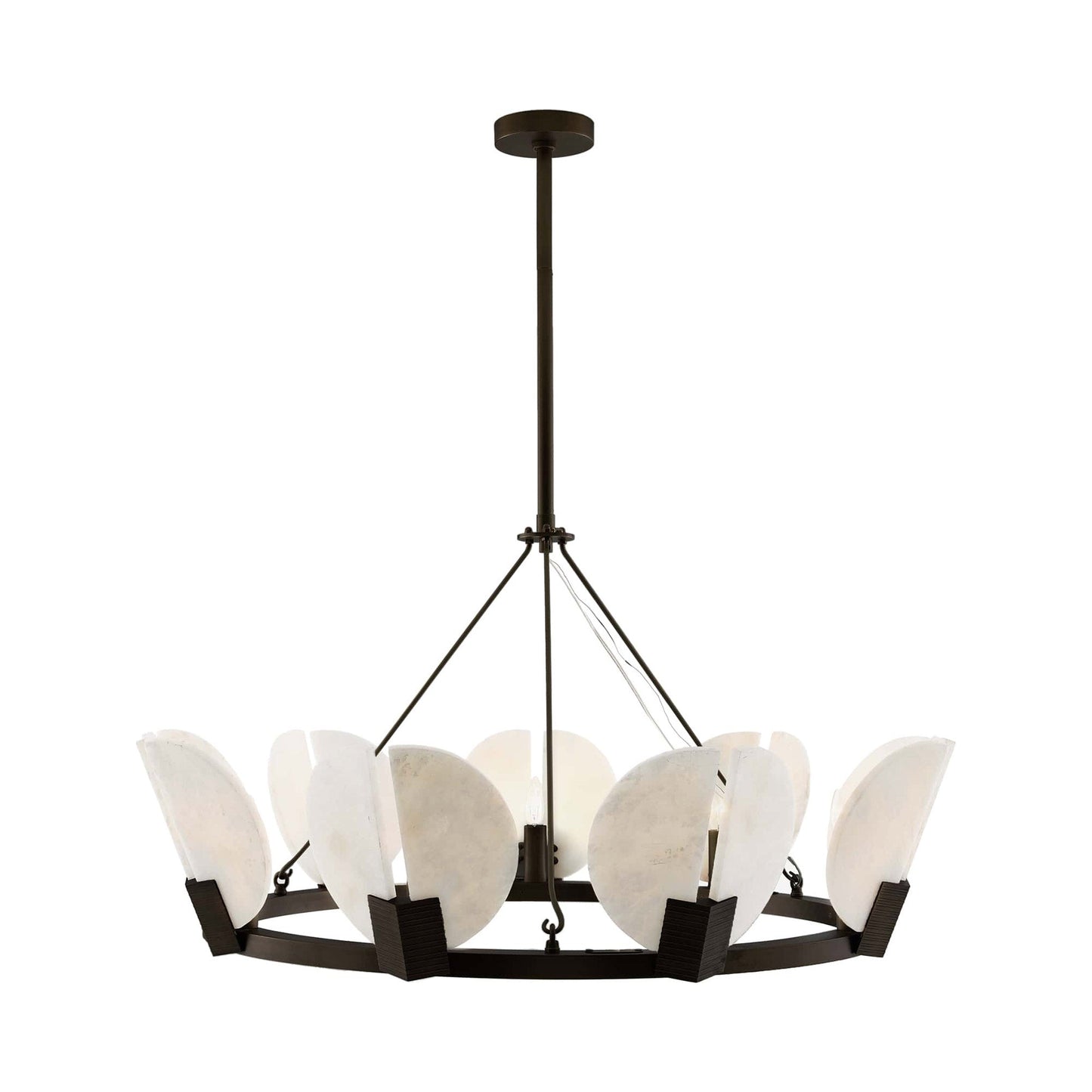 Sierra Chandelier in English Bronze.