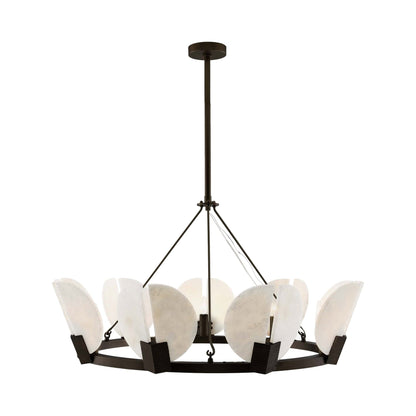 Sierra Chandelier in English Bronze.