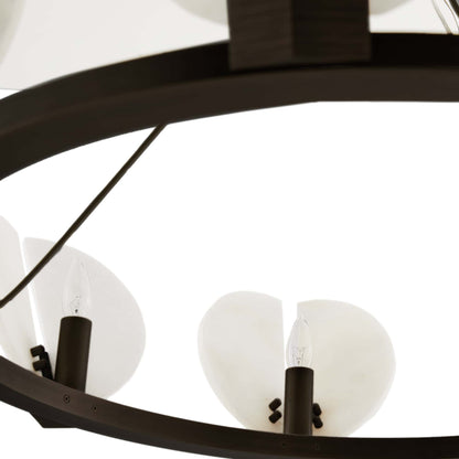 Sierra Chandelier in Detail.