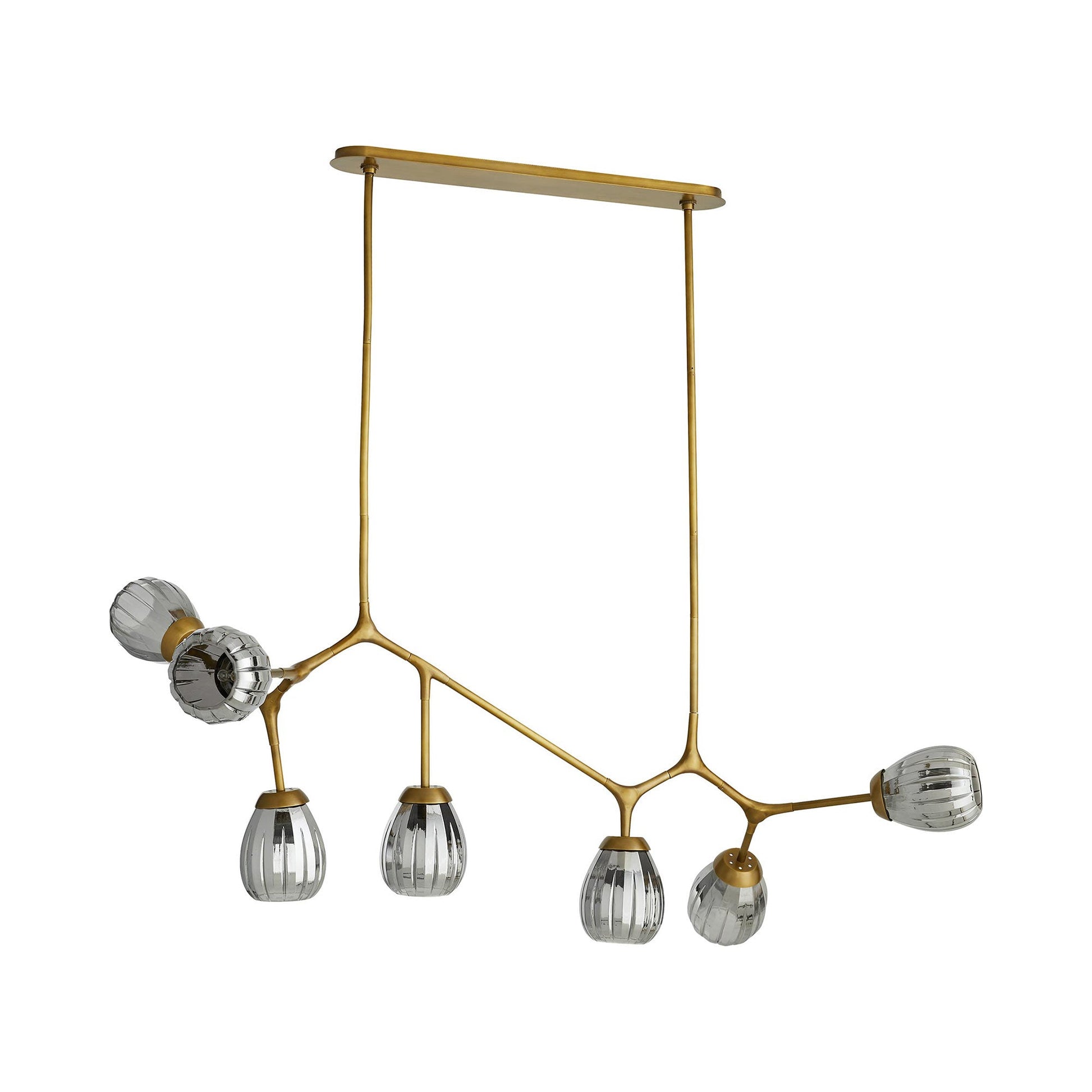 Smyth Chandelier in Antique Brass.