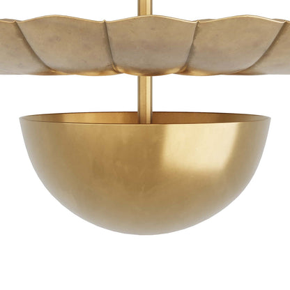 Teresa Flush Mount Ceiling Light in Detail.