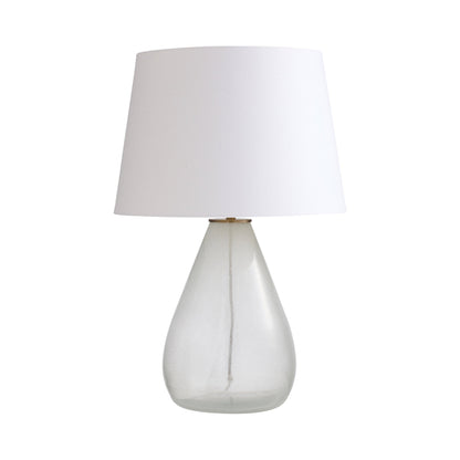 Tiber Table Lamp in Clear.