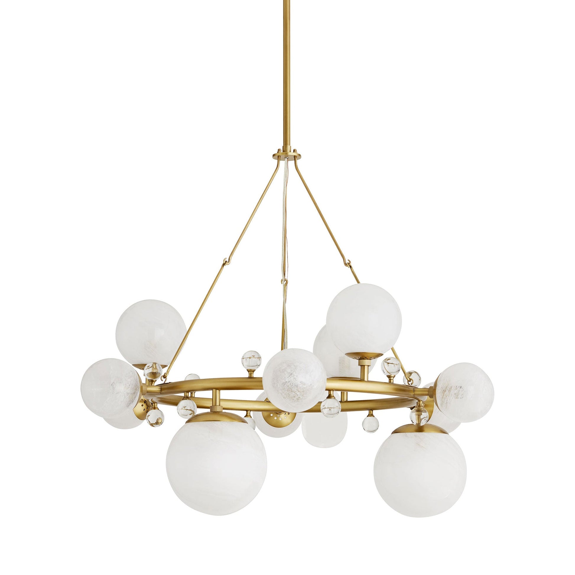 Troon Round Chandelier in Detail.