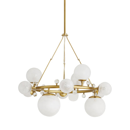 Troon Round Chandelier in Detail.