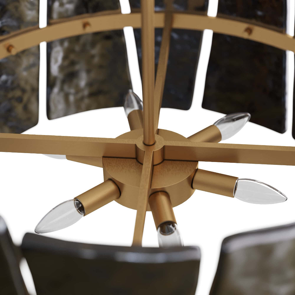 Tuscany Chandelier in Detail.