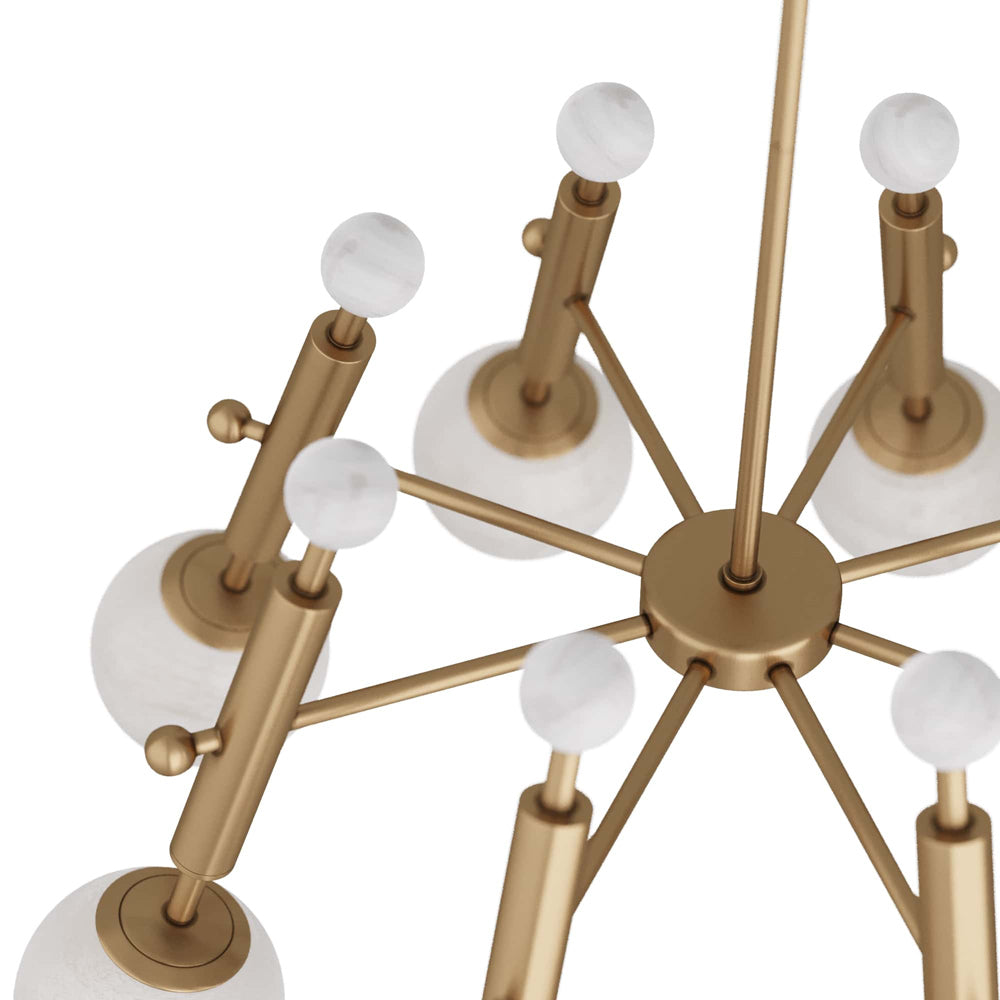 Verona Chandelier in Detail.