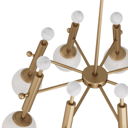 Verona Chandelier in Detail.