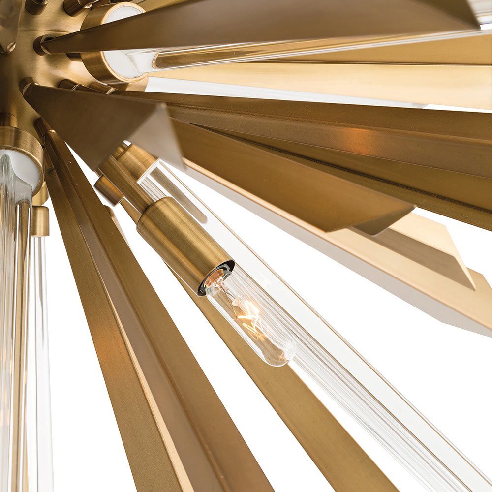 Waldorf Chandelier in Detail.