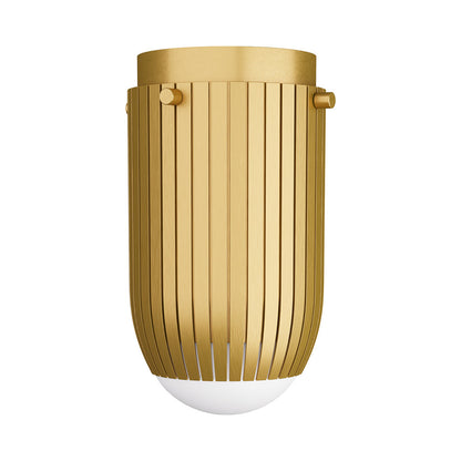 York Flush Mount Ceiling Light in Detail.