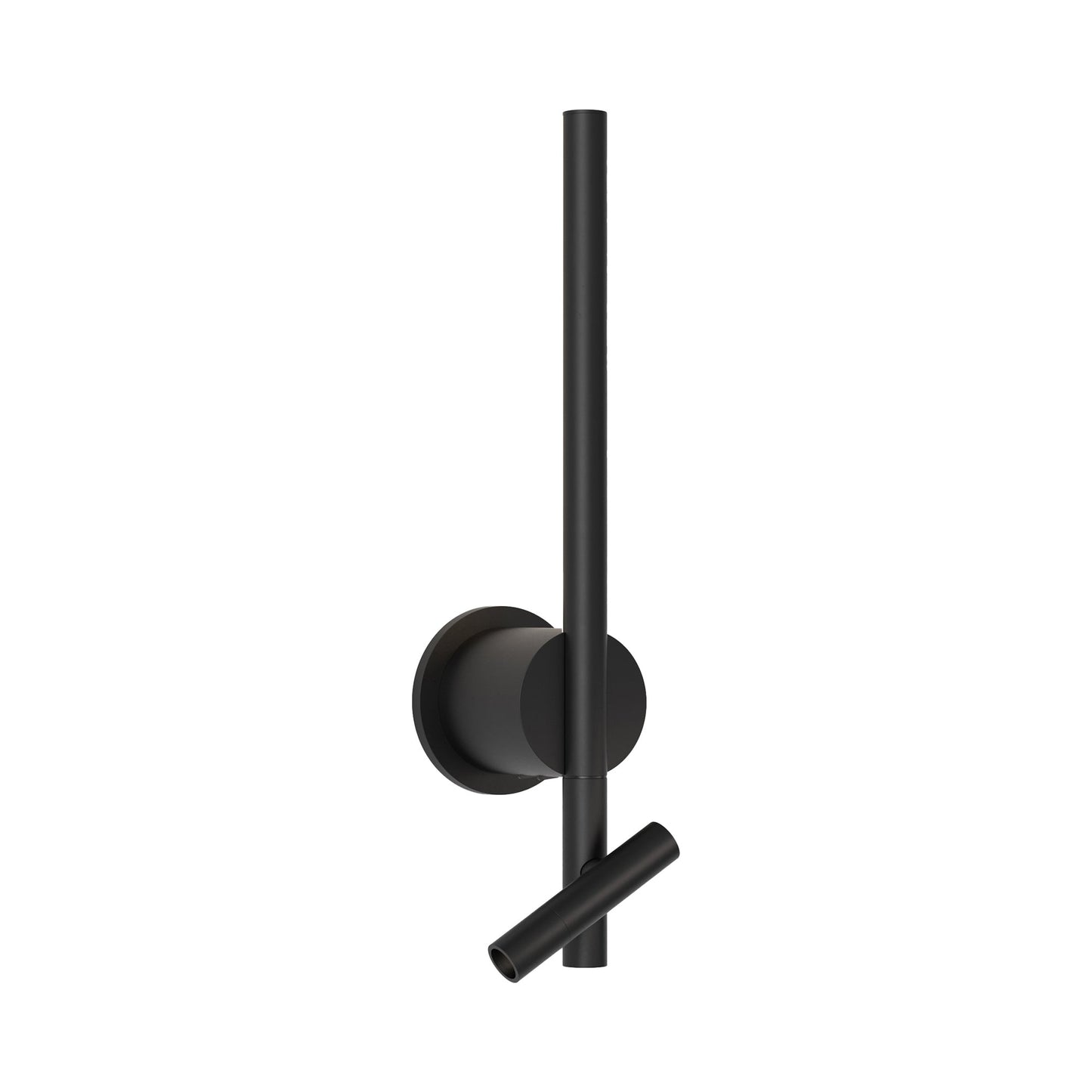 Baton Reader LED Wall Light in Matt Black (Wired In).