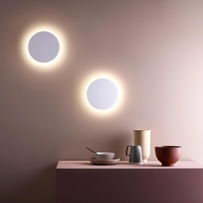 Eclipse LED Wall Light in living room.